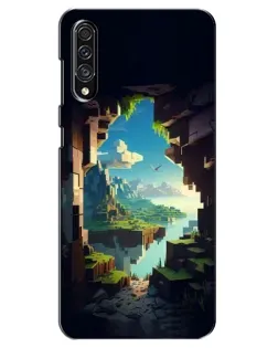 Чехол для Samsung Galaxy A30s (A307) с картинкой «Вид из пещеры»