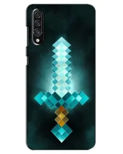 Чехол для Samsung Galaxy A30s (A307) с картинкой «Алмазный меч неон»