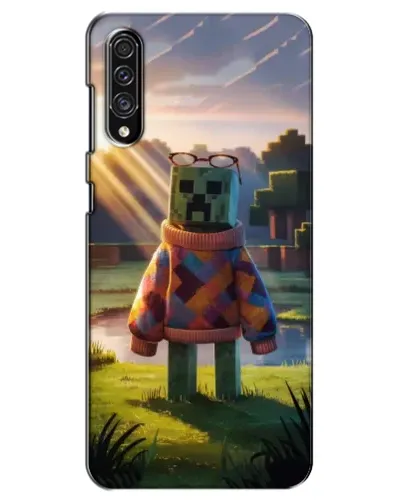 Чехол для Samsung Galaxy A30s (A307) с картинкой «Крипер в свитере»