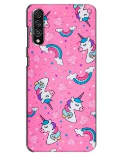 Чехол для Samsung Galaxy A30s (A307) с картинкой «Unicorn паттерн розовый» Чехол для Samsung Galaxy A30s (A307) с картинкой «Unicorn паттерн розовый»