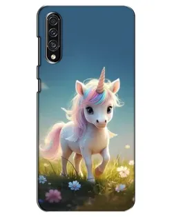 Чехол для Samsung Galaxy A30s (A307) с картинкой «Единорог на поляне» Чехол для Samsung Galaxy A30s (A307) с картинкой «Единорог на поляне»