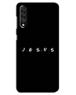 Чехол для Samsung Galaxy A30s (A307) с картинкой «Точки веры J.E.S.U.S.»