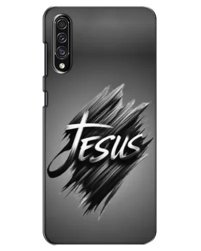Чехол для Samsung Galaxy A30s (A307) с картинкой «Надпись Jesus Graffiti»
