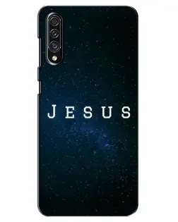 Чехол для Samsung Galaxy A30s (A307) с картинкой «Звездное небо Jesus»