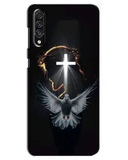 Чехол для Samsung Galaxy A30s (A307) с картинкой «Голубь и Свет»