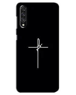Чехол для Samsung Galaxy A30s (A307) с картинкой «Тонкий крест»