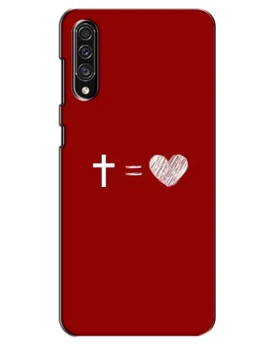 Чехол для Samsung Galaxy A30s (A307) с картинкой «Уравнение любви» Чехол для Samsung Galaxy A30s (A307) с картинкой «Уравнение любви»