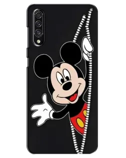 Чехол для Samsung Galaxy A30s (A307) с картинкой «Микки раздвигает стены»
