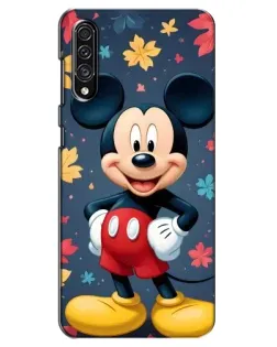 Чехол для Samsung Galaxy A30s (A307) с картинкой «Осенний Mickey Mouse»