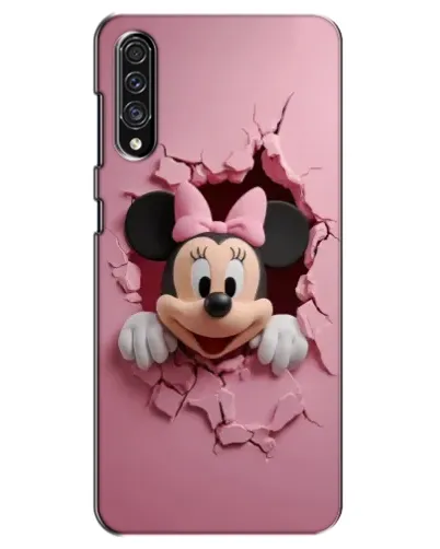 Чехол для Samsung Galaxy A30s (A307) с картинкой «Минни сквозь стену»