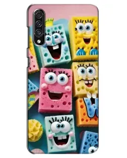 Чехол для Samsung Galaxy A30s (A307) с картинкой «Цветные губки» Чехол для Samsung Galaxy A30s (A307) с картинкой «Цветные губки»