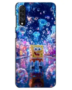 Чехол для Samsung Galaxy A30s (A307) с картинкой «Неоновый океан»