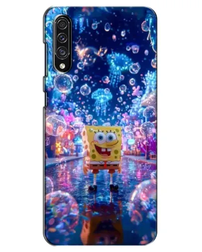 Чехол для Samsung Galaxy A30s (A307) с картинкой «Неоновый океан»