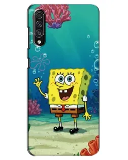 Чехол для Samsung Galaxy A30s (A307) с картинкой «Подводный привет»