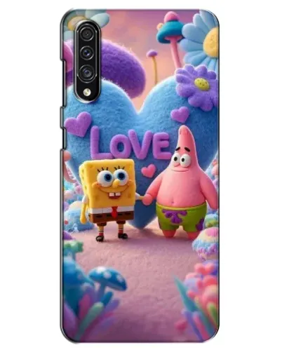 Чехол для Samsung Galaxy A30s (A307) с картинкой «Губка Боб Патрик»