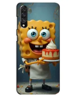 Чехол для Samsung Galaxy A30s (A307) с картинкой «Повар Спанч Боб»