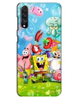 Чехол для Samsung Galaxy A30s (A307) с картинкой «Губка Боб и друзья» Чехол для Samsung Galaxy A30s (A307) с картинкой «Губка Боб и друзья»