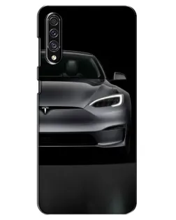 Чехол для Samsung Galaxy A30s (A307) с картинкой «Tesla Model S Look»