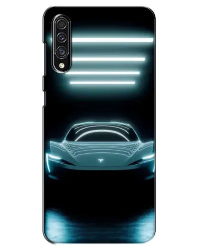 Чехол для Samsung Galaxy A30s (A307) с картинкой «Tesla в неоне» Чехол для Samsung Galaxy A30s (A307) с картинкой «Tesla в неоне»