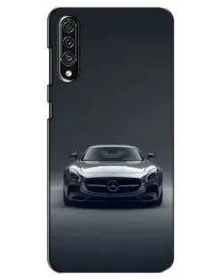 Чехол для Samsung Galaxy A30s (A307) с картинкой «Mercedes на черном»
