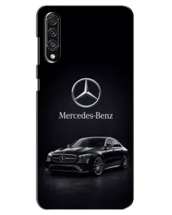 Чехол для Samsung Galaxy A30s (A307) с картинкой «Mercedes — решетка радиатора»