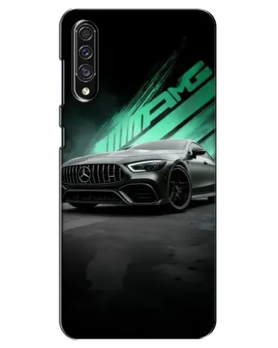 Чехол для Samsung Galaxy A30s (A307) с картинкой «Темный Mercedes AMG»