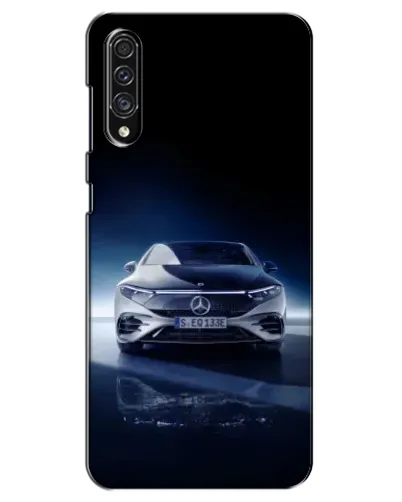 Чехол для Samsung Galaxy A30s (A307) с картинкой «Ночной Mercedes EQ»