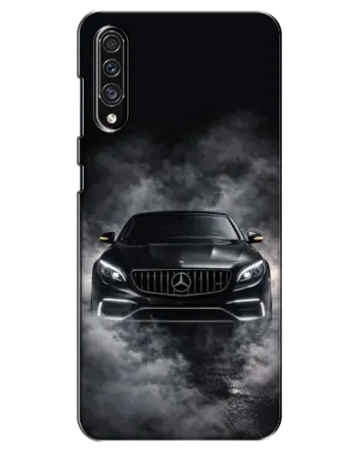 Чехол для Samsung Galaxy A30s (A307) с картинкой «Mercedes в дыму»