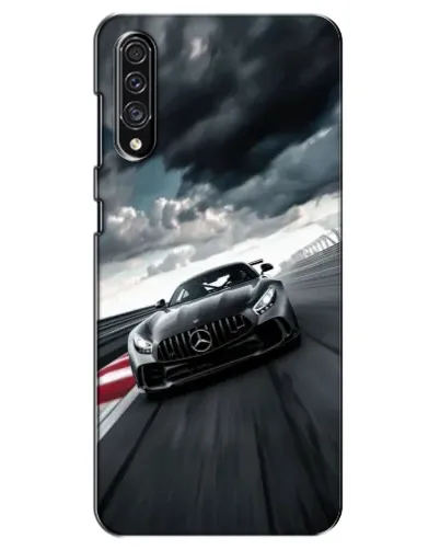 Чехол для Samsung Galaxy A30s (A307) с картинкой «Гоночный Mercedes AMG»