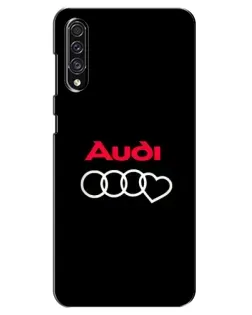 Чехол для Samsung Galaxy A30s (A307) с картинкой «Логотип Audi Heart»