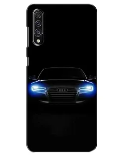 Чехол для Samsung Galaxy A30s (A307) с картинкой «Audi в неоне»