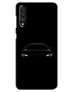 Чехол для Samsung Galaxy A30s (A307) с картинкой «Взгляд Audi в темноте»