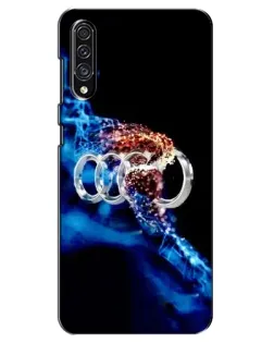 Чехол для Samsung Galaxy A30s (A307) с картинкой «Энергия лого Audi»