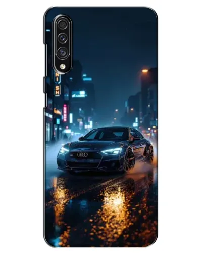 Чехол для Samsung Galaxy A30s (A307) с картинкой «Ночной город и Audi» Чехол для Samsung Galaxy A30s (A307) с картинкой «Ночной город и Audi»