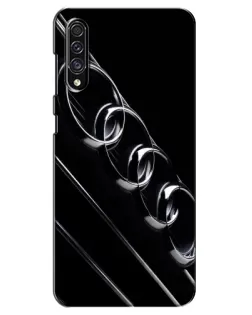 Чехол для Samsung Galaxy A30s (A307) с картинкой «Audi — абстрактные кольца»