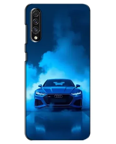 Чехол для Samsung Galaxy A30s (A307) с картинкой «Audi — голубая энергия» Чехол для Samsung Galaxy A30s (A307) с картинкой «Audi — голубая энергия»