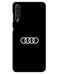 Чехол для Samsung Galaxy A30s (A307) с картинкой «Audi White Logo»
