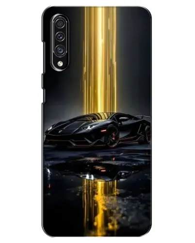Чехол для Samsung Galaxy A30s (A307) с картинкой «Ночной Lamborghini драйв»