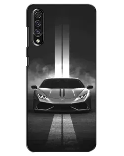 Чехол для Samsung Galaxy A30s (A307) с картинкой «Lamborghini симметрия дорог» Чехол для Samsung Galaxy A30s (A307) с картинкой «Lamborghini симметрия дорог»