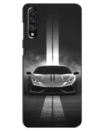 Чехол для Samsung Galaxy A30s (A307) с картинкой «Lamborghini симметрия дорог»