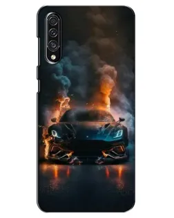 Чехол для Samsung Galaxy A30s (A307) с картинкой «Lamborghini дымная эстетика» Чехол для Samsung Galaxy A30s (A307) с картинкой «Lamborghini дымная эстетика»