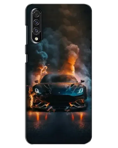 Чехол для Samsung Galaxy A30s (A307) с картинкой «Lamborghini дымная эстетика»