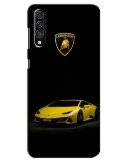 Чехол для Samsung Galaxy A30s (A307) с картинкой «Lamborghini желтый акцент» Чехол для Samsung Galaxy A30s (A307) с картинкой «Lamborghini желтый акцент»