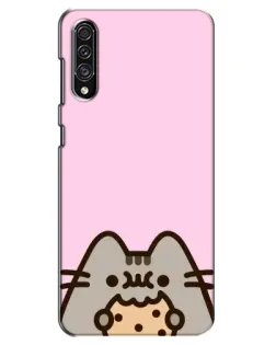 Чехол для Samsung Galaxy A30s (A307) с картинкой «Pusheen и печенье» Чехол для Samsung Galaxy A30s (A307) с картинкой «Pusheen и печенье»
