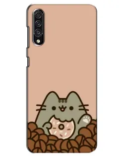 Чехол для Samsung Galaxy A30s (A307) с картинкой «Кофейный Пушин» Чехол для Samsung Galaxy A30s (A307) с картинкой «Кофейный Пушин»
