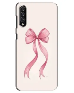 Чехол для Samsung Galaxy A30s (A307) с картинкой «Розовый бант»