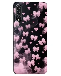 Чехол для Samsung Galaxy A30s (A307) с картинкой «Неоновое кружево»