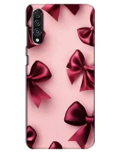 Чехол для Samsung Galaxy A30s (A307) с картинкой «Бордовый атлас»