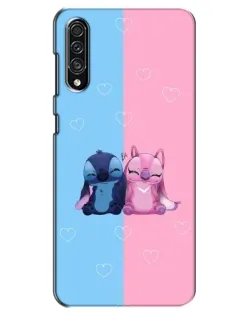 Чехол для Samsung Galaxy A30s (A307) с картинкой «Stitch и Angel Love» Чехол для Samsung Galaxy A30s (A307) с картинкой «Stitch и Angel Love»