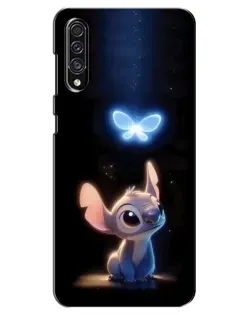 Чехол для Samsung Galaxy A30s (A307) с картинкой «Сияющий Стич» Чехол для Samsung Galaxy A30s (A307) с картинкой «Сияющий Стич»